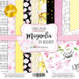Double-sided scrapbooking paper set Magnolia in bloom 12"x12" 10 sheets