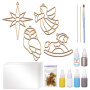 Art Stained Glass Kit “Christmas Star", for painting by numbers - 3 Art Stained Glass Kit “Christmas Star", for painting by numbers - 3