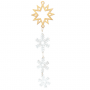 Blank for decoration "Christmas pendant-1" #182 - 1