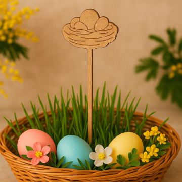 Topper “Nest with Eggs,” #327 - 2