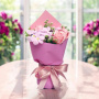 Bouquet of chrysanthemums, hydrangeas and roses “Pink Dreams” - 1