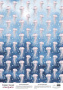 Деко веллум (лист кальки с рисунком) Медузы, А3 (29,7см х 42см)