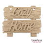 Rohling für Dekoration "Cosy Home" #121