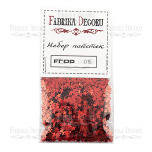 набор пайеток для украшения и декорирования #015 набор пайеток для украшения и декорирования #015