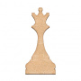 Артборд Ферзь-шахматная фигура 10х22 см