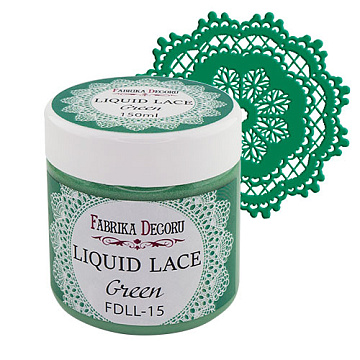 Liquid lace, color Green, 150ml