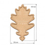  Art board Oak Leaf 19,5х30 cm - 0