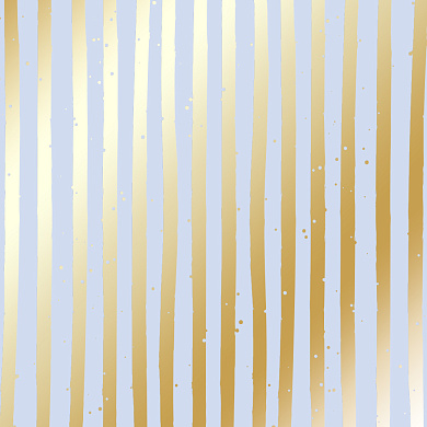 лист односторонней бумаги с фольгированием, дизайн golden stripes purple, 30,5см х 30,5 см