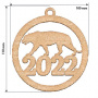 Dekorationsrohling "Symbol des Jahres 2022" #429