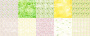 Doppelseitiges Scrapbooking-Papier-Set Frühlingsblüte, 30.5 cm x 30.5cm, 10 Blätter