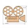 Artboard Filmprojektor 30х21,5 cm