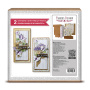 chocolate holder craft kit “lavender charm” (2 pcs)