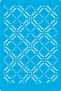 Stencil for crafts 15x20cm "Scottish Tartan background" #255