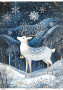 Decoupage Card Fairy deer, #0908, 29.7x42cm