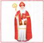 Decoupage napkin "St Nicholas"