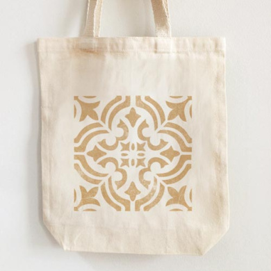 трафарет многоразовый 14х14см ампир плитка 1 #325 фабрика декору - 2 трафарет многоразовый 14х14см ампир плитка 1 #325 фабрика декору - 2