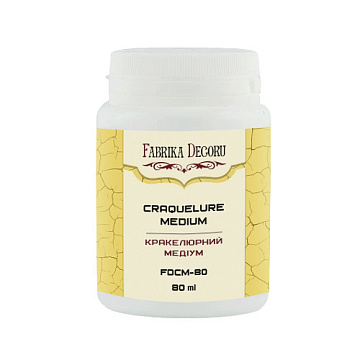 Сraquelure medium, 80 ml, Fabrika Decoru