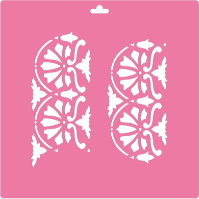 трафарет для мебели многоразовый, узор #191 - 2