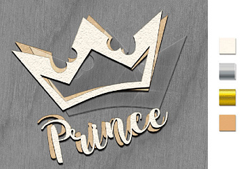 Mega Shaker Maßset, 15cm x 15cm, Figurenrahmen Prince&#39;s Crown