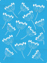 Stencil for crafts 15x20cm "Dill background" #156