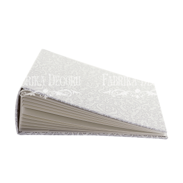 Blank album Gray ornament with glitter 20cm х 20cm - 2