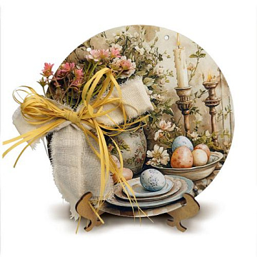 Interior decorative composition “Easter still life”, #02