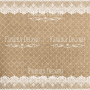 Scrapbooking paper set Wood denim lace 6”x6”, 12 sheets - 6