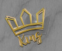 Mega shaker dimension set, 15cm x 15cm, Figured frame King's Crown - 2