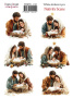 Set of stickers 5 pcs, Christmas, #412