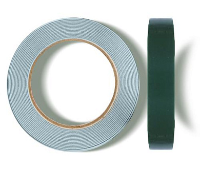 двусторонний скотч на вспененной основе 25мм х 5 м фабрика декору