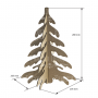 Blank for decoration "Christmas trees-3pcs" #113 - 1