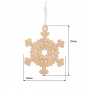 Blank for decoration "Snowflakes-3" #188 - 0