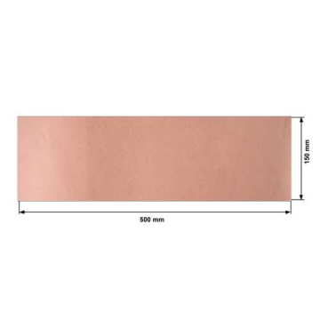 Piece of PU leather Pink, size 50cm x 15cm - 2