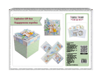Creative Surprise Explosion Box Funny Fox Boy&Girl, DIY kit #25 - 2