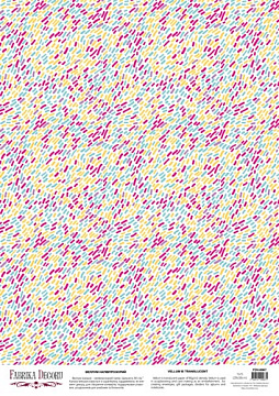 Deco vellum colored sheet Confetti, A3 (11,7" х 16,5")