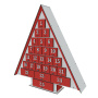 Advent calendar Christmas tree for 25 days with volume numbers, DIY kit - 1