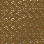 Arkusz papieru jednostronnego wytłaczanego srebrną folią, wzór  Srebrne gwiazdki, kolor Czekolada mleczna 12"x12"