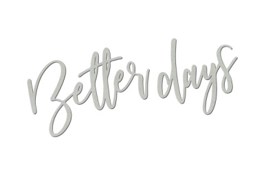 чипборд better days 10х20 см #414  - 2