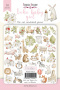 Set of die cuts Boho Baby Girl, 58 pcs - 0