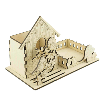 Desk organizer DIY kit "Birdhouse", #05 - 2