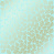 лист односторонней бумаги с фольгированием, дизайн golden leaves mini turquoisei, 30,5см х 30,5см