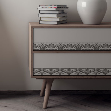 Stencil for decoration XL size (30*12cm), Renaissance border #133 - 2