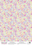 Deco vellum colored sheet Confetti, A3 (11,7" х 16,5")