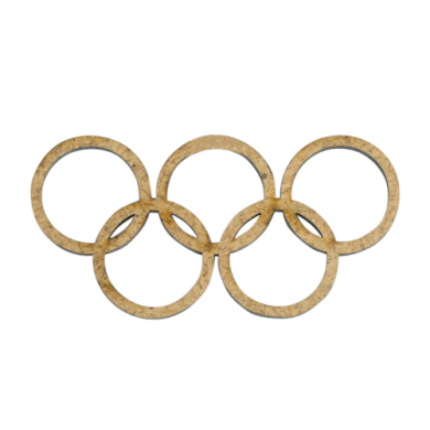 фигурки 3d для украшения кукольных домиков и шедоубоксов спортивный инвентарь, набор #66 - 2 фигурки 3d для украшения кукольных домиков и шедоубоксов спортивный инвентарь, набор #66 - 2