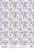 deco vellum colored sheet irises, a3 (11,7" х 16,5")