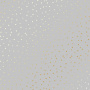 Sheet of single-sided paper with gold foil embossing, pattern Golden Drops Gray, 12"x12"