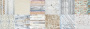 Doppelseitig Scrapbooking Papiere Satz Shabby Textur, 30.5 cm x 30.5 cm, 12 Blätter