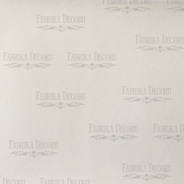 Piece of PU leather Glossy white, size 50cm x 13cm - 2