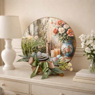 Интерьерная декоративная композиция «Пасхальный натюрморт», #07 - 2