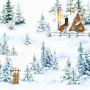 Zestaw papieru do scrapbookingu Country winter, 30,5 cm x 30,5 cm